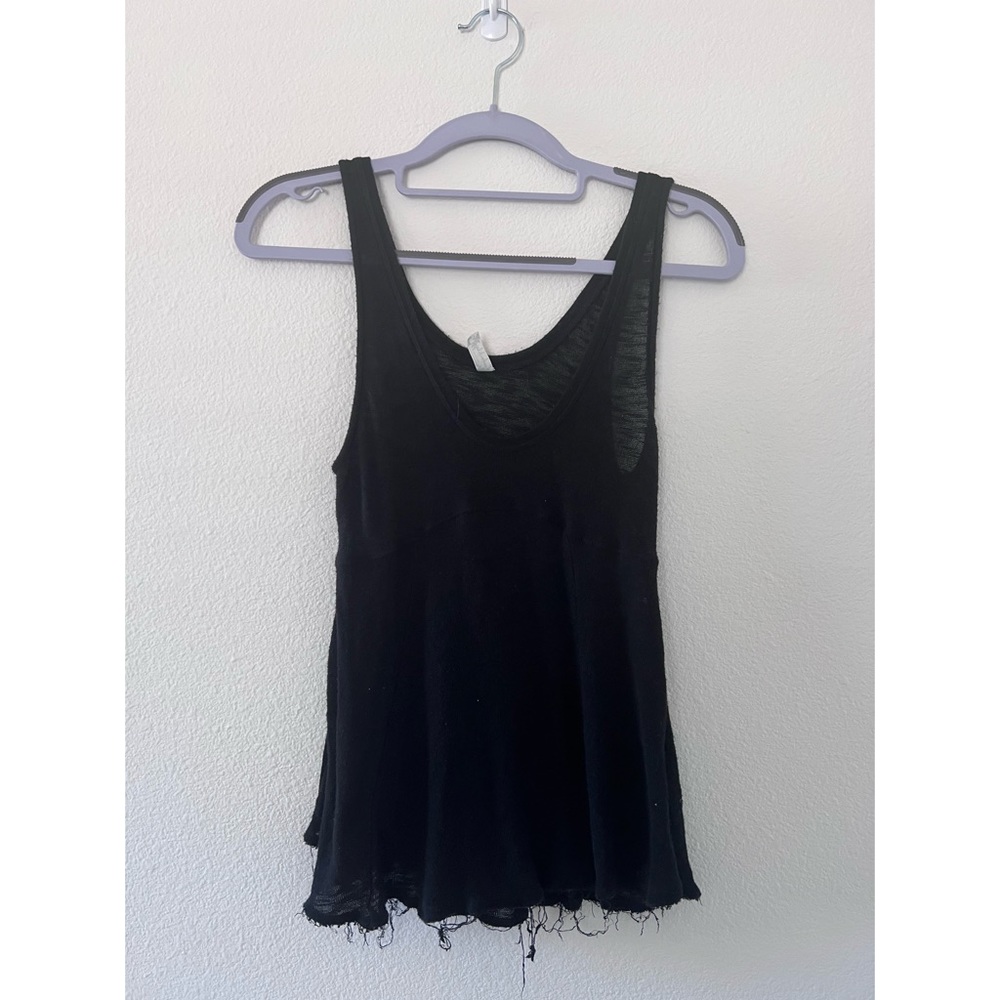 Free People Black Tank Top